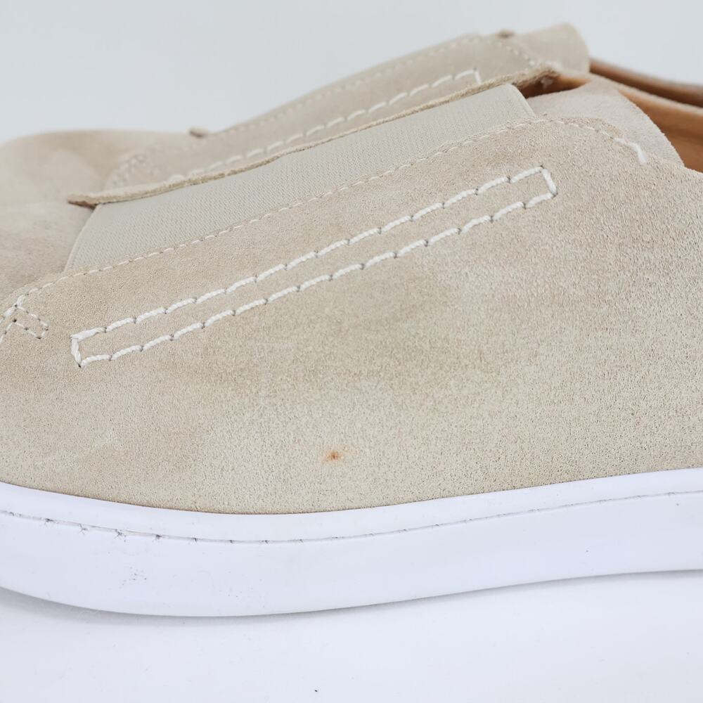 Garnet Hill Zora Leather Suede Slip-On Sneaker Size 41 US 10 - Picture 3 of 10